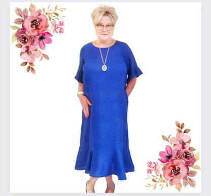 Annabelle Linen Dress