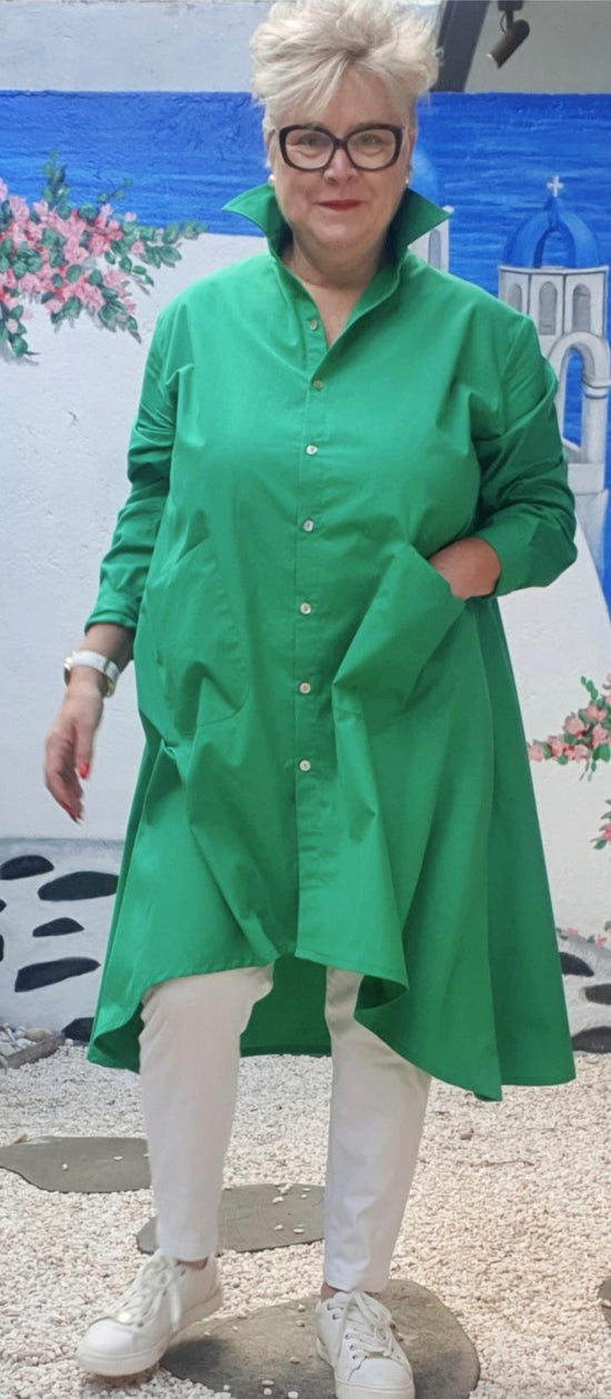 Joy-Anne Poplin Top