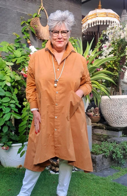 Joy-Anne Poplin Top