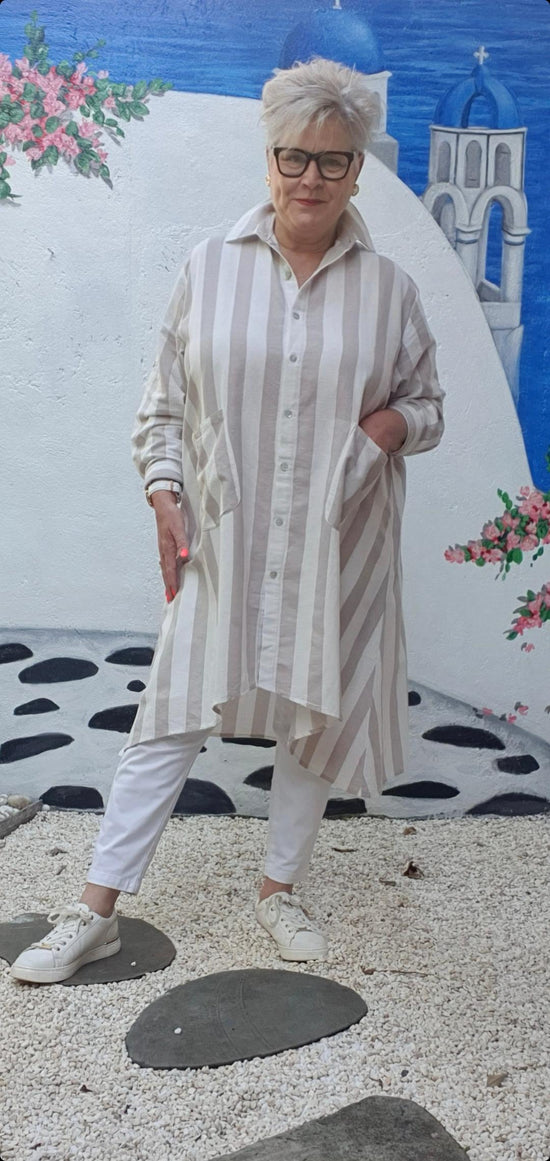 Joy-Anne Linen Top/Dress