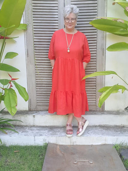 Lucy Linen Dress