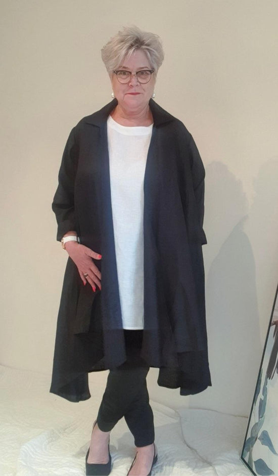 Michelle Linen Jacket