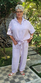 Tarni  Twin Set  100 % Cotton Gauze - Includes Top and Pants