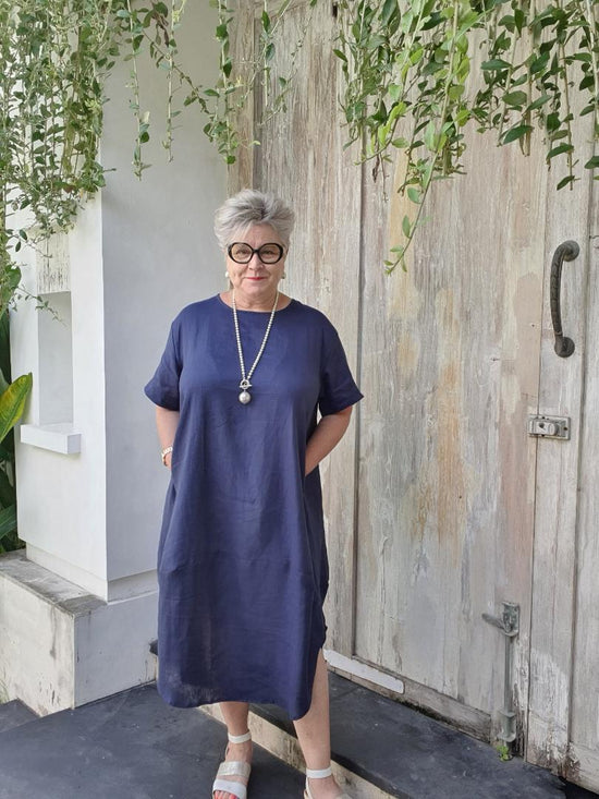 Gemma Linen Dress