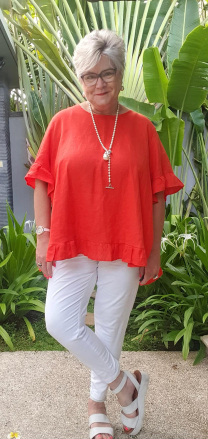 Indy Linen Top