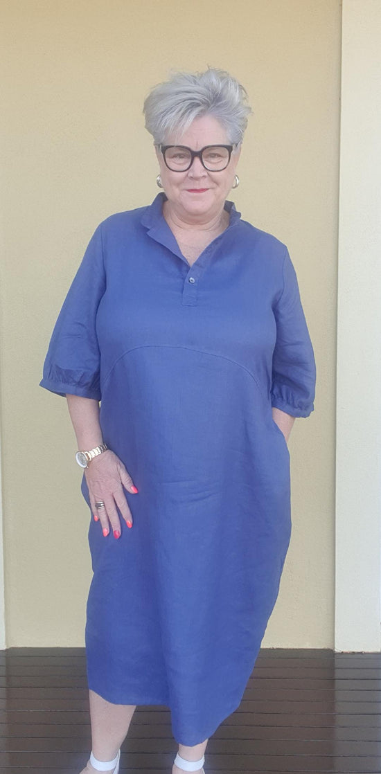 Loretta Linen Dress