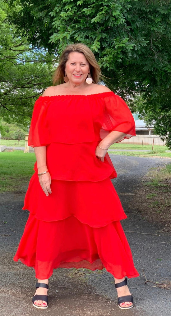 Ava Tiered Dress
