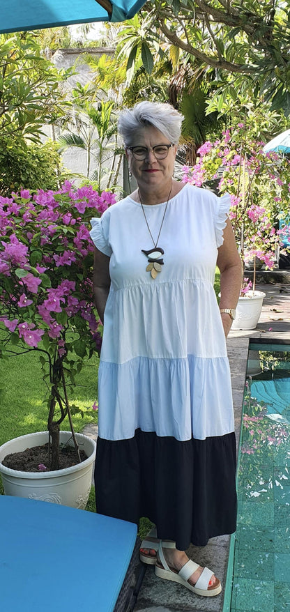 Nora 100% Poplin Cotton Cotton Dress
