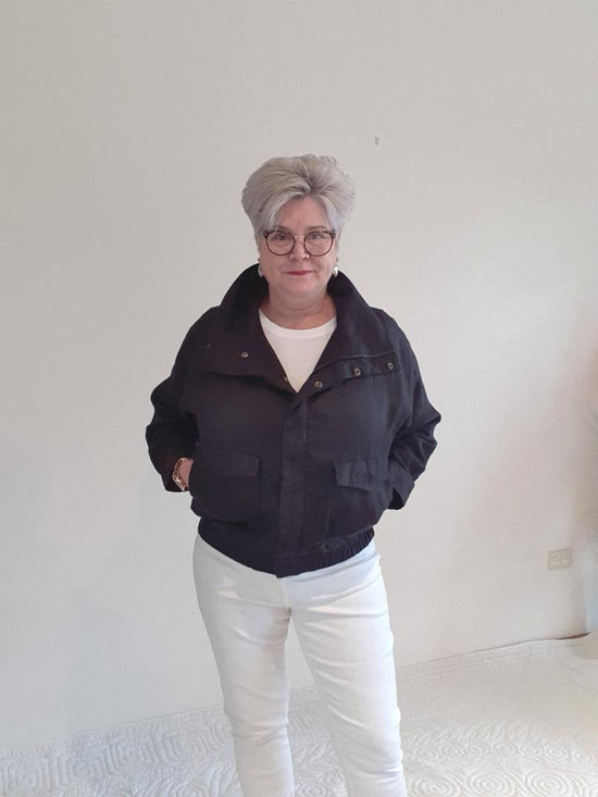 Leanne Linen Jacket
