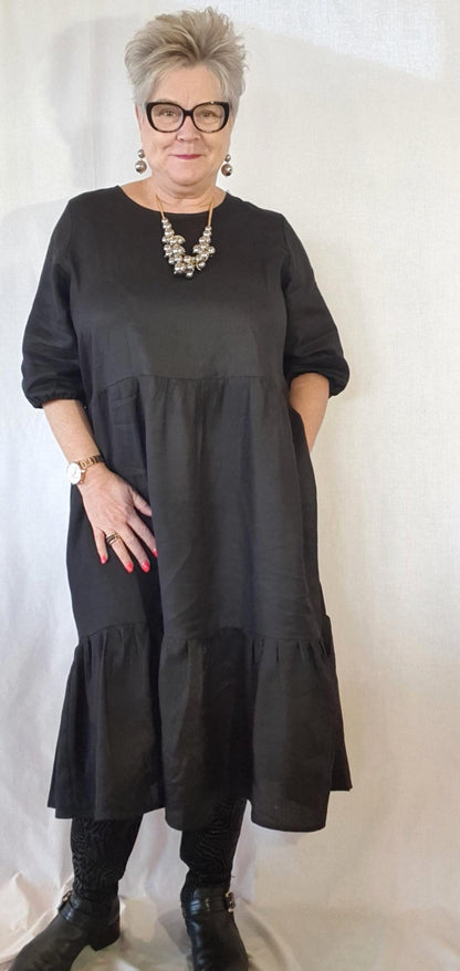 Lucy Linen Dress