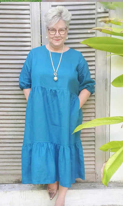 Lucy Linen Dress