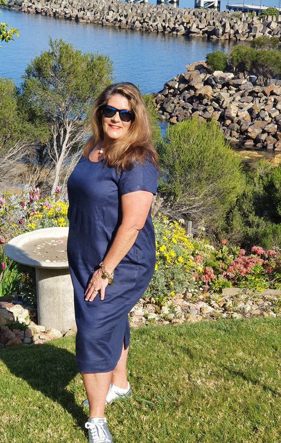 Maxine Linen Dress