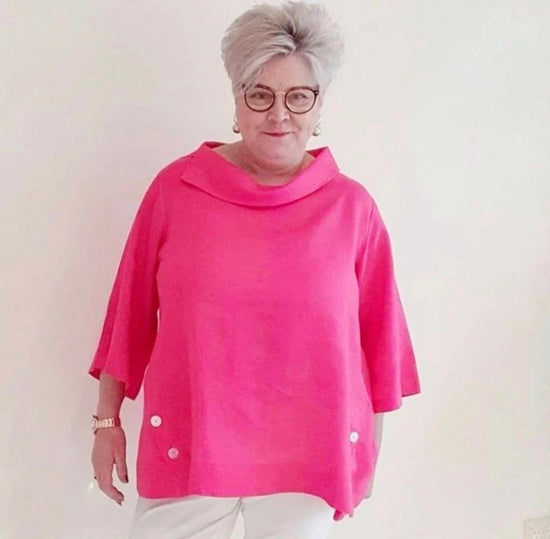 Poppy Linen Top
