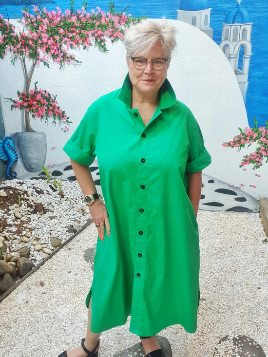 Sally Poplin Cotton Dress