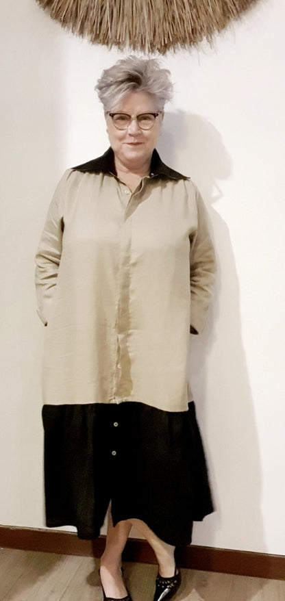 Sophia Linen Dress