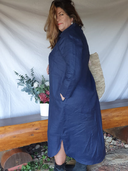 Tanya Linen Dress